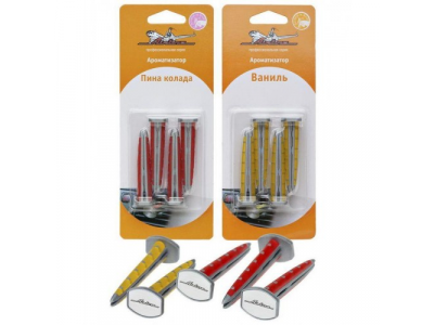 Ароматизатор воздуха на дефлектор AIRLINE "Клипса" ваниль