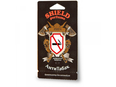 Ароматизатор FOUETTE "Shield perfume" мембранный "АнтиТабак" S-2