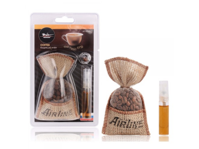 Ароматизатор "Кофе в мешочке со спреем" бодрящий кофе