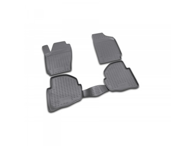 Коврики в салон VW Polo 02/2002-2009, 4 шт. (полиуретан)