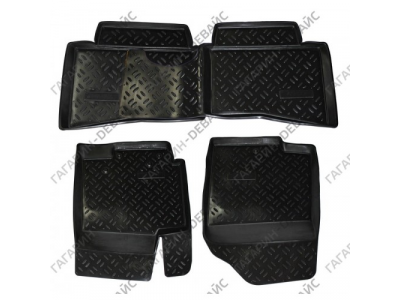 Коврики салона полиуретановые "AILERON" 60653 HYUNDAI SOLARIS (2010)