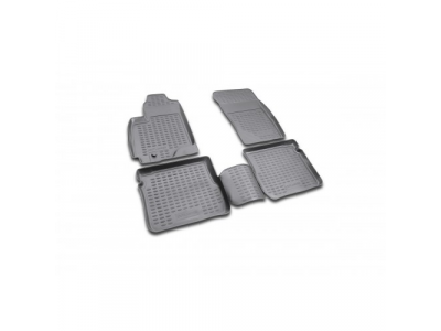 Коврики в салон MITSUBISHI Outlander 2003-2006, 4 шт. (полиуретан)