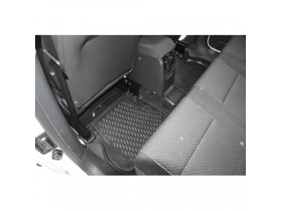 Коврики в салон VOLKSWAGEN Caddy, 2015->, 4 шт. (полиуретан)