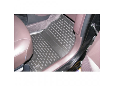 Коврики в салон TOYOTA IQ 03/2008->, 4 шт. (полиуретан)