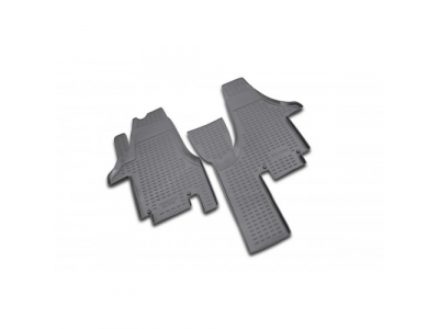 Коврики в салон VW Multivan 2004->, 2 шт. (полиуретан)