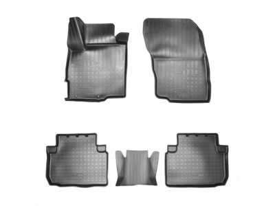 Коврики салонные для Mitsubishi Eclips Cross (I) 3D (2017)