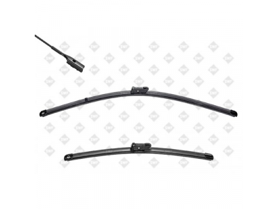 Щетки стеклоочистителя SWF VISIOFLEX,передняя,2 шт., 5E1955425, 5E1955426, 600mm/24", бескаркасная
