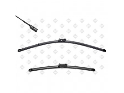Щетки стеклоочистителя SWF VISIOFLEX,передняя,2 шт., 3C1955425B, 600mm/24", бескаркасная