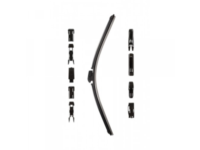 Щетка стеклоочистителя универсальная бескаркасная 600mm,10 адаптеров