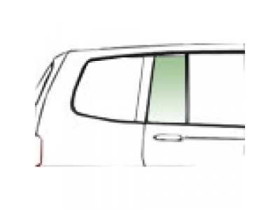 MITSUBISHI COLT 3D ХБ 2005- СТЕКЛО ЗАДНЕЙ ДВЕРИ НЕПОДВИЖНОЕ ЛЕВОЕ ЗЕЛЕНОЕ -ИНКАПСУЛЯЦИЯ