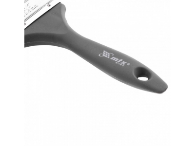 Кисть плоская "Евро" 2,5", натуральная щетина, пластмассовая ручка Mtx