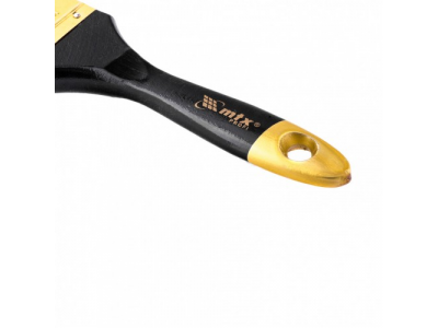 Кисть плоская "Профи" 2", натуральная щетина, деревянная ручка Mtx