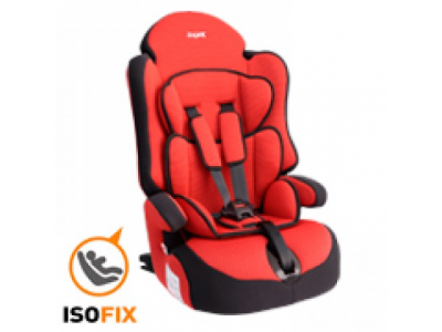 Кресло детское Siger прайм изофикс красный