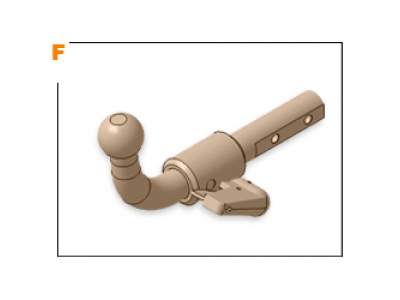 ТСУ на CITROEN DS5 , 2012-2015, тип шара: F (S)