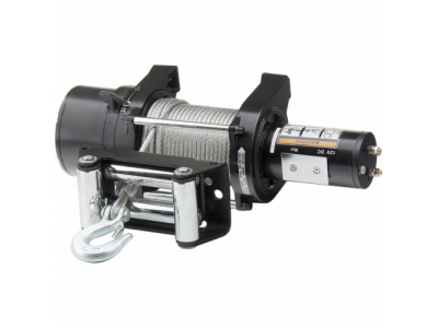 Лебедка автомобильная электрическая LB- 3000, 3,6 т, 3,4 кВт, 12 В// DENZEL