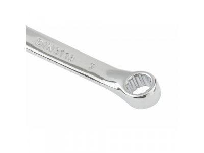 Ключ комбинированный, 7 мм, CrV, полированный хром// MATRIX