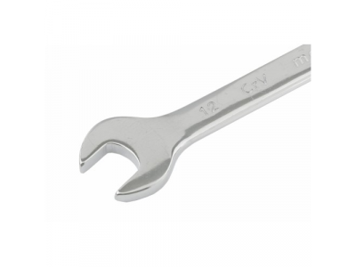 Ключ комбинированный, 12 мм, CrV, полированный хром// MATRIX