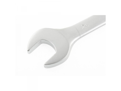 Ключ комбинированный, 24 мм, CrV, матовый хром// STELS