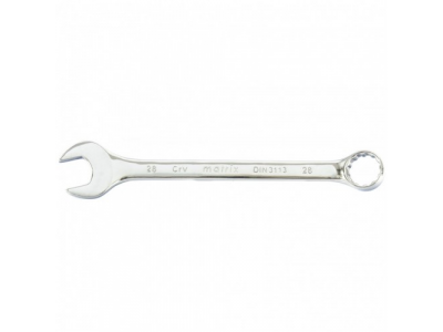 Ключ комбинированный, 28 мм, CrV, полированный хром Matrix