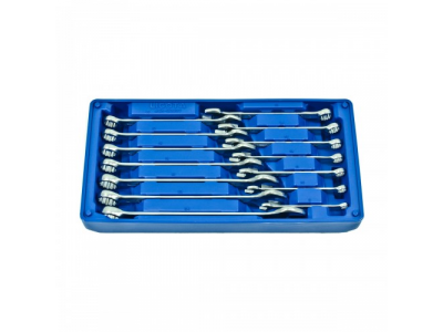 Набор ключей комбинированных, 8-24мм., 14пр., в ложементе-кейсе