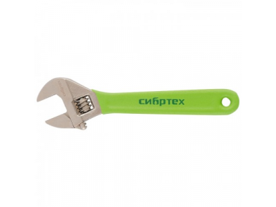 Ключ разводной 375 мм, никелированный //СИБРТЕХ