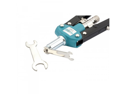 Заклепочник двуручный 420 мм, двухкомпонентные рукоятки, для заклепок 2.4-3.2-4.0-4.8// GROSS