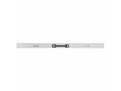 Линейка-уровень, 1000 мм, металлическая, пластмассовая ручка 2 глазка// MATRIX MASTER