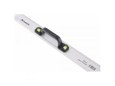 Линейка-уровень, 600 мм, металлическая, пластмассовая ручка 2 глазка// MATRIX MASTER