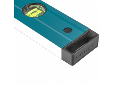 Уровень алюминиевый, 1000 мм, 2 рукоятки, фрезеровка, 3 глазка, Prazision Gross