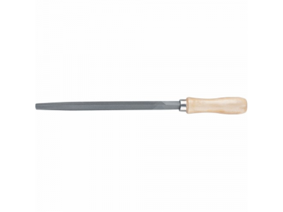 Напильник, 200 мм, трехгранный, деревянная ручка// СИБРТЕХ