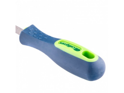 Напильник, 150 мм, трехгранный, двухкомпонентная рукоятка, №2 Сибртех