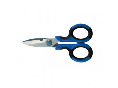 Ножницы электрика 145 мм, для работы с проводами, KING TONY