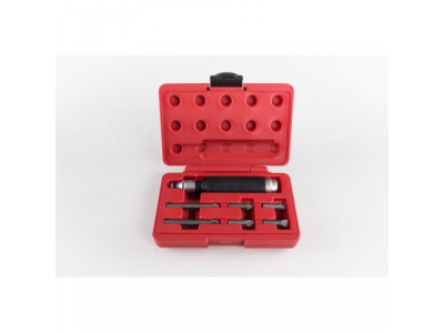 Ударная отвертка и 6 бит в пласт. кейсе