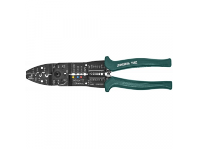 Обжиматель контактов профессиональный 8 в 1, V1402 JONNESWAY