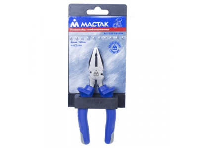 Плоскогубцы комбинированные 160 мм, держатель, МАСТАК