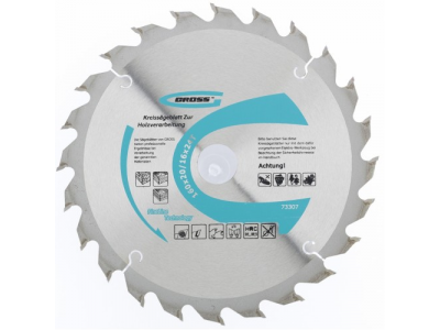 Пильный диск по дереву 160 x 20/16 x 24Т GROSS