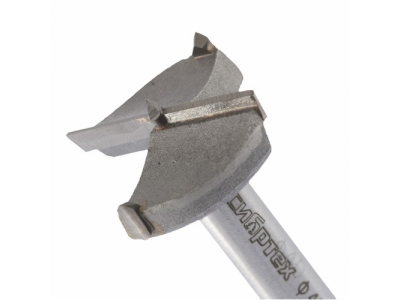 Сверло Форстнера по дереву, 40 мм., цилиндрический хвостовик СИБРТЕХ