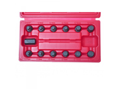 JTC Головка для маслосливных пробок 13 предметов в кейсе JTC