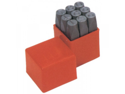 Клейма цифровые 6мм CrMo набор.