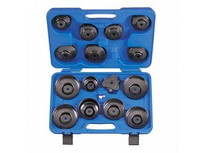 Набор съемников масляных фильтров, 66-108 мм, 16 предметов, KING TONY