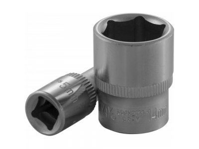 Головка торцевая 1/4"DR, 12 мм, S04H2112 JONNESWAY