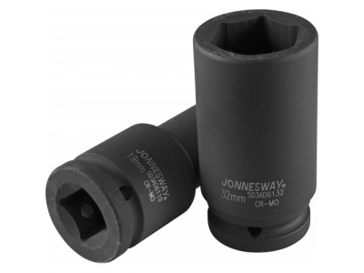 Головка торцевая ударная глубокая 3/4"DR, 19 мм, S03AD6119 JONNESWAY