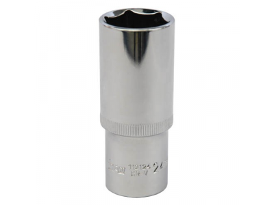 Головка торцевая глубокая 1/2"DR 24 мм, Ombra 112124