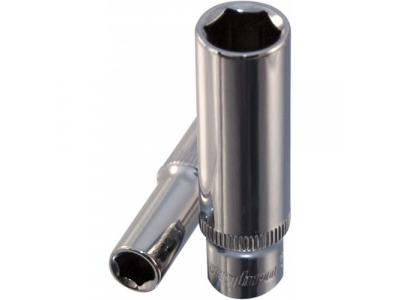 Головка торцевая глубокая 1/4"DR 13 мм -- , Ombra 114113