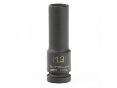 Головка ударная удлиненная шестигранная, 13 мм, 1/2, CrMo Stels