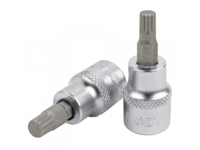 Головка торцевая с вставкой spline 1/2" M10 L=55мм