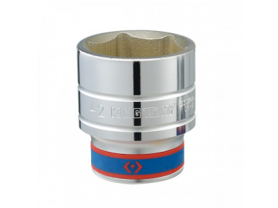 Головка торцевая стандартная шестигранная 3/4", 60 мм, KING TONY