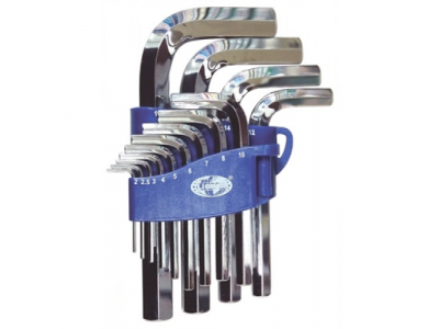 Набор шестигранников угловых 13пр., 2-19мм