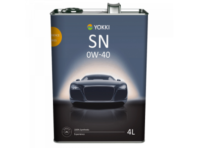 YOKKI SAE 0W40 API SN/CF (FS) 4 л (синт) Experience