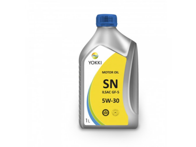 YOKKI SAE 5W30 API SN п/синт. бензин 1 л